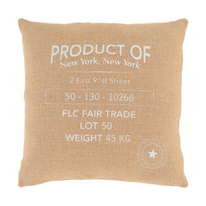 Circa 18 X 18 inch Wheat Pillow Kit, Square