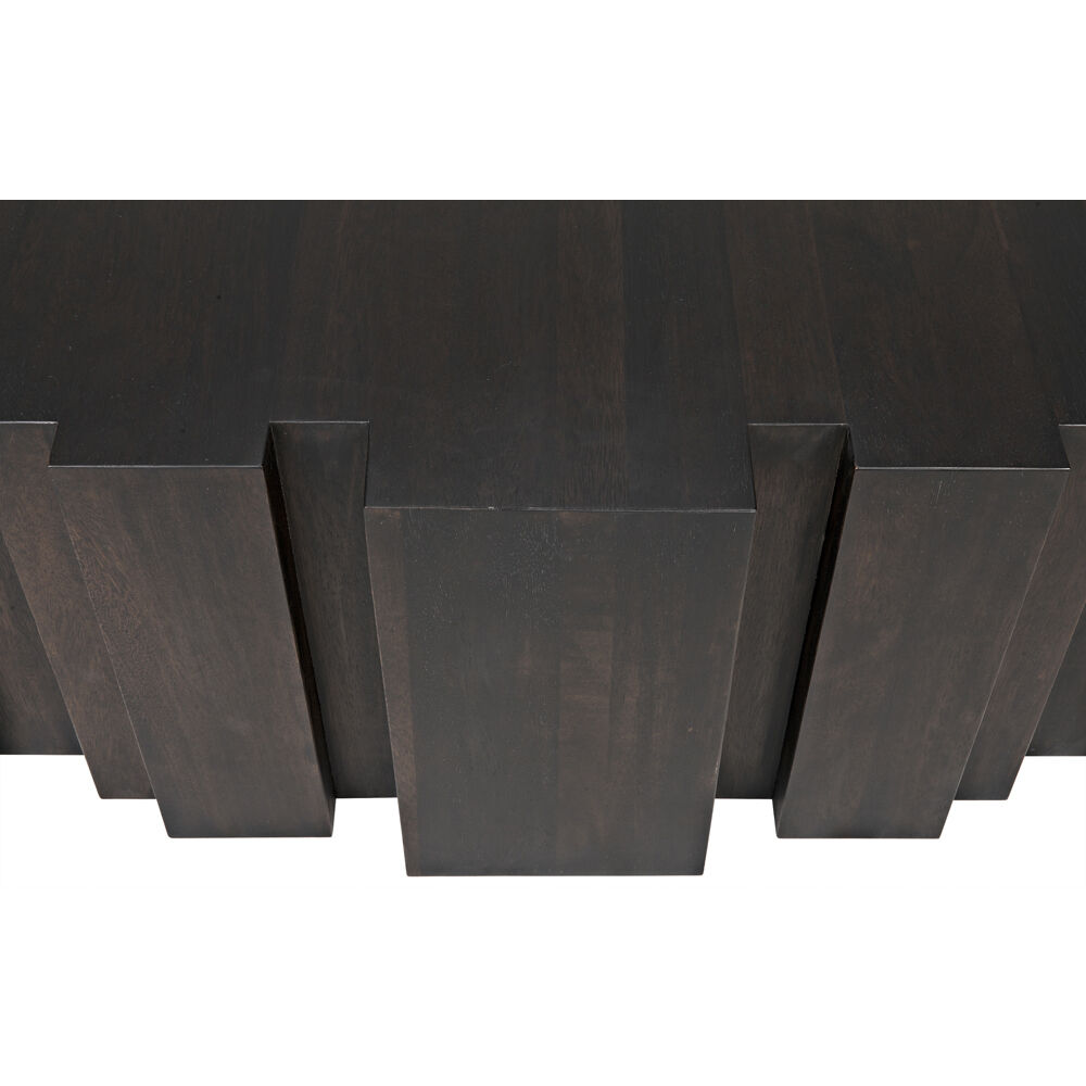 Royce 70 X 36 inch Ebony Walnut Coffee Table
