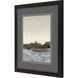 Waterside Collection Gray Framed Art