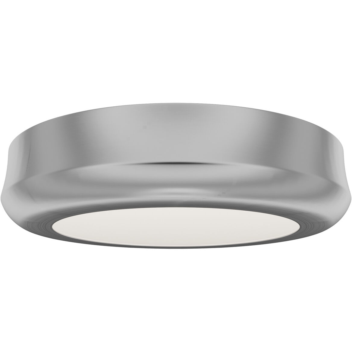 Parthenon LED 5 inch Brushed Nickel Flush Mount Ceiling Light in 3500K, dweLED