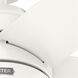 Bardot 44 inch Fresh White with Fresh White/Light Oak Blades Ceiling Fan