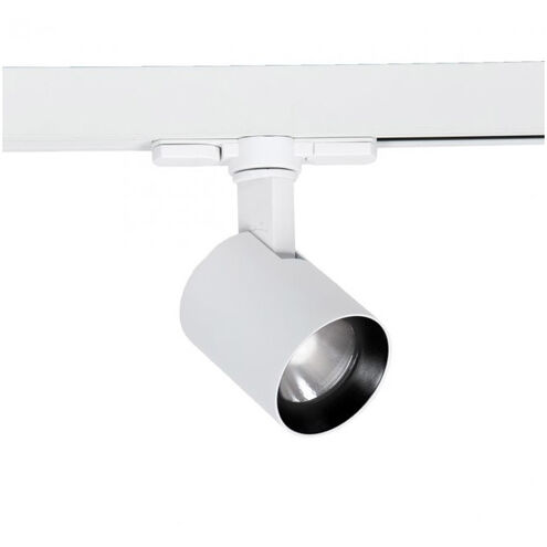 Lucio 1 Light 120 White Track Head Ceiling Light in Asymmetrical, 85, 4000K