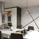 Harper LED 8.5 inch Natural Brass Pendant Ceiling Light