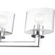 Bernardino 5 Light 44 inch Polished Chrome Vanity Wall Sconce Wall Light