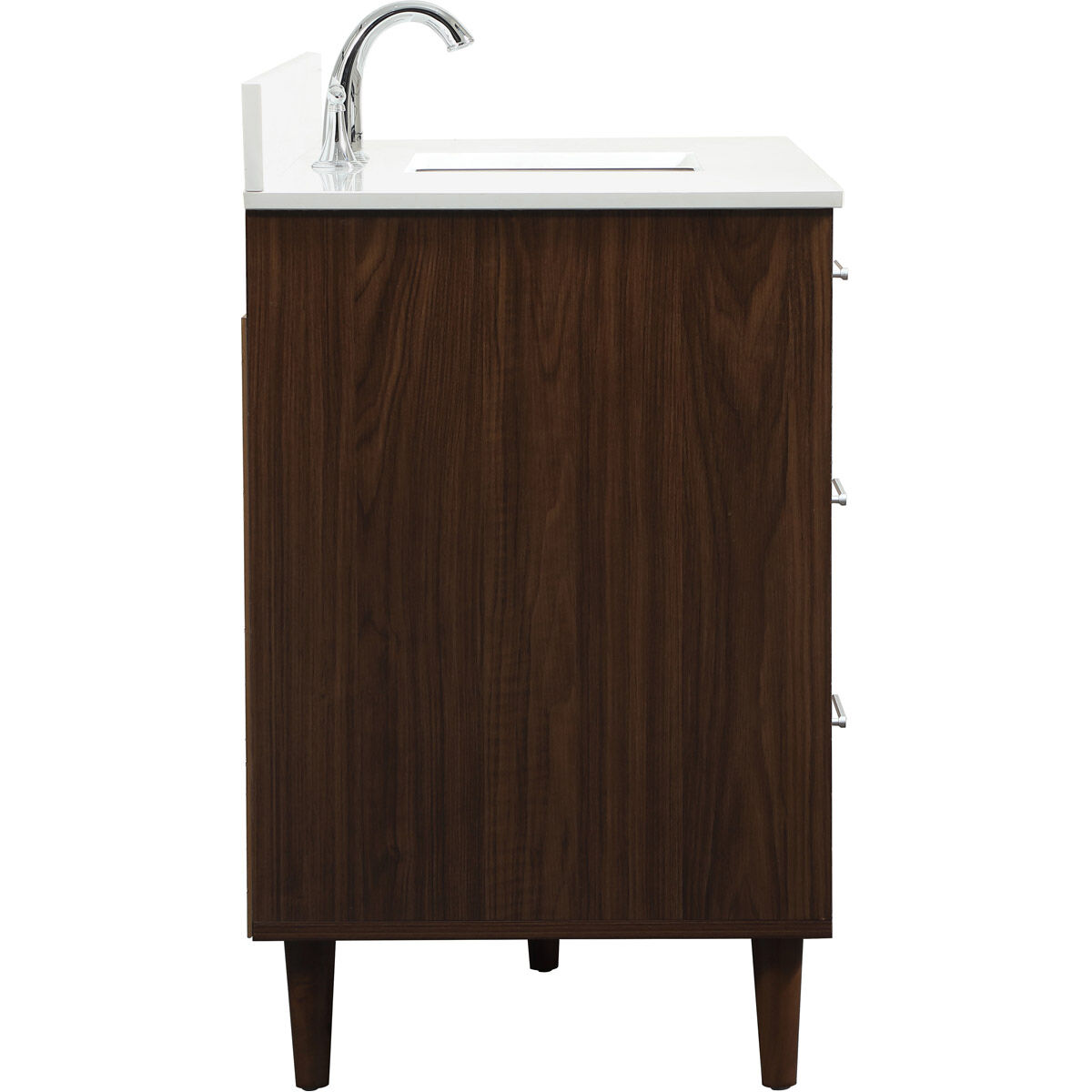 Baldwin 48 X 22 X 34 inch Walnut Vanity Sink Set