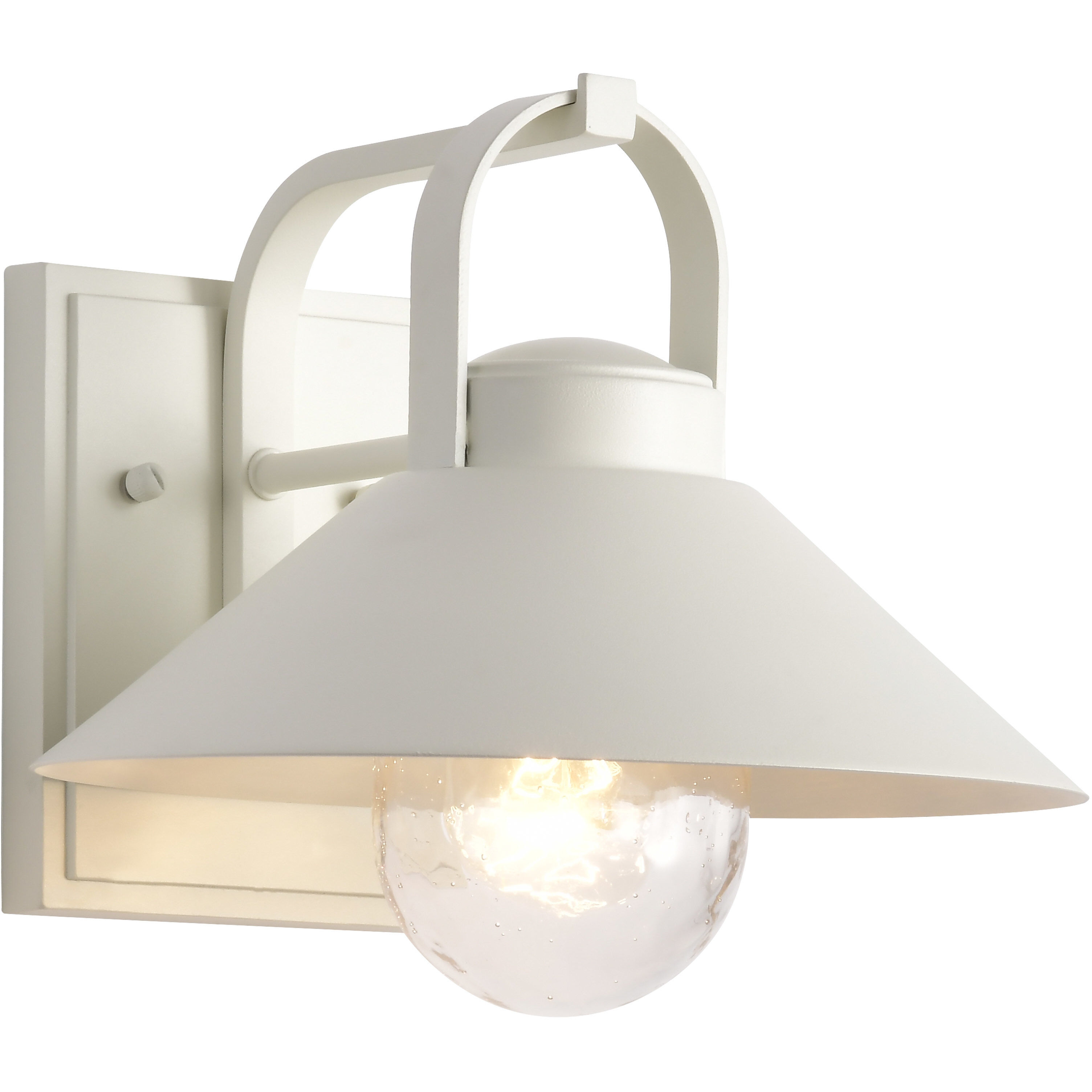 Ridge 8.88 inch White Outdoor Wall Light
