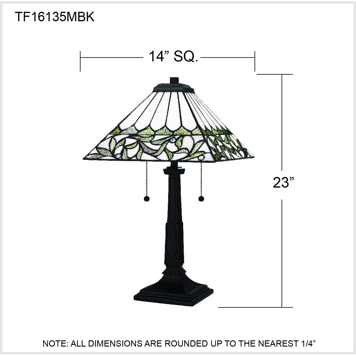 White tiffany table lamp 2025