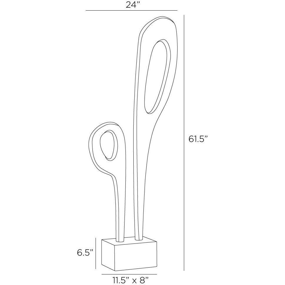 Griswald 61.5 X 24 inch Floor Sculpture