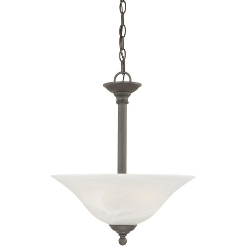 Riva 3 Light 16 inch Painted Bronze Pendant Ceiling Light