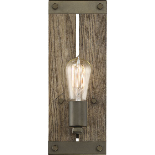 Winchester 1 Light 5 inch Bronze Wall Sconce Wall Light