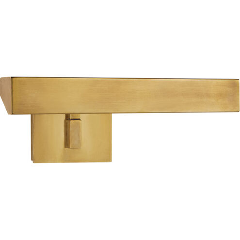 J. Randall Powers Mcclain 50 watt 12 inch Hand-Rubbed Antique Brass Picture Light Wall Light