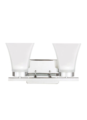 Bayfield 2 Light 13.25 inch Chrome Wall Bath Fixture Wall Light