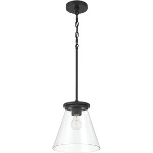 Connell 1 Light 10 inch Flat Black Pendant Ceiling Light