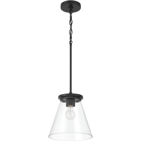 Connell 1 Light 10 inch Flat Black Pendant Ceiling Light