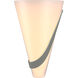 Half Cone 2 Light 8 inch Sterling Sconce Wall Light - Open Box