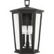 Sean Lavin Witley 3 Light 18.63 inch Textured Black Outdoor Wall Lantern