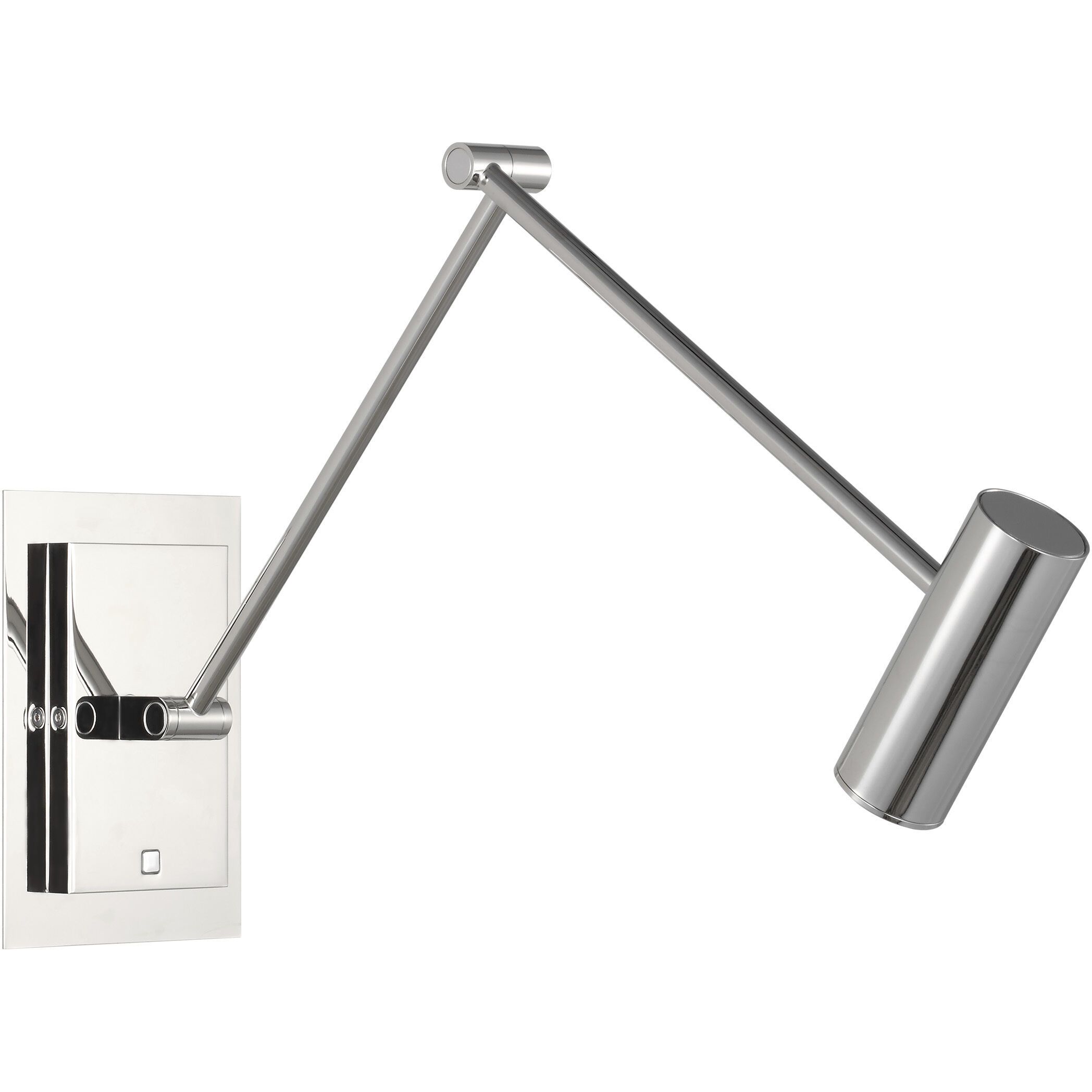 Sean Lavin Ponte 22.6 inch 8.40 watt Polished Nickel Task Wall Sconce Wall Light