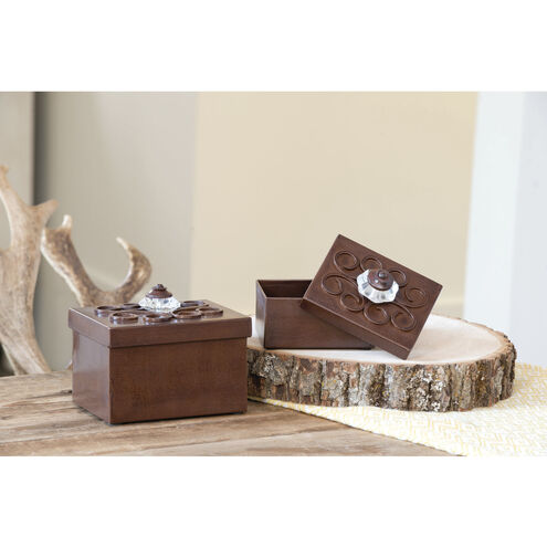 Montana 5.5 X 4.25 inch Clear with Rustic Boxes