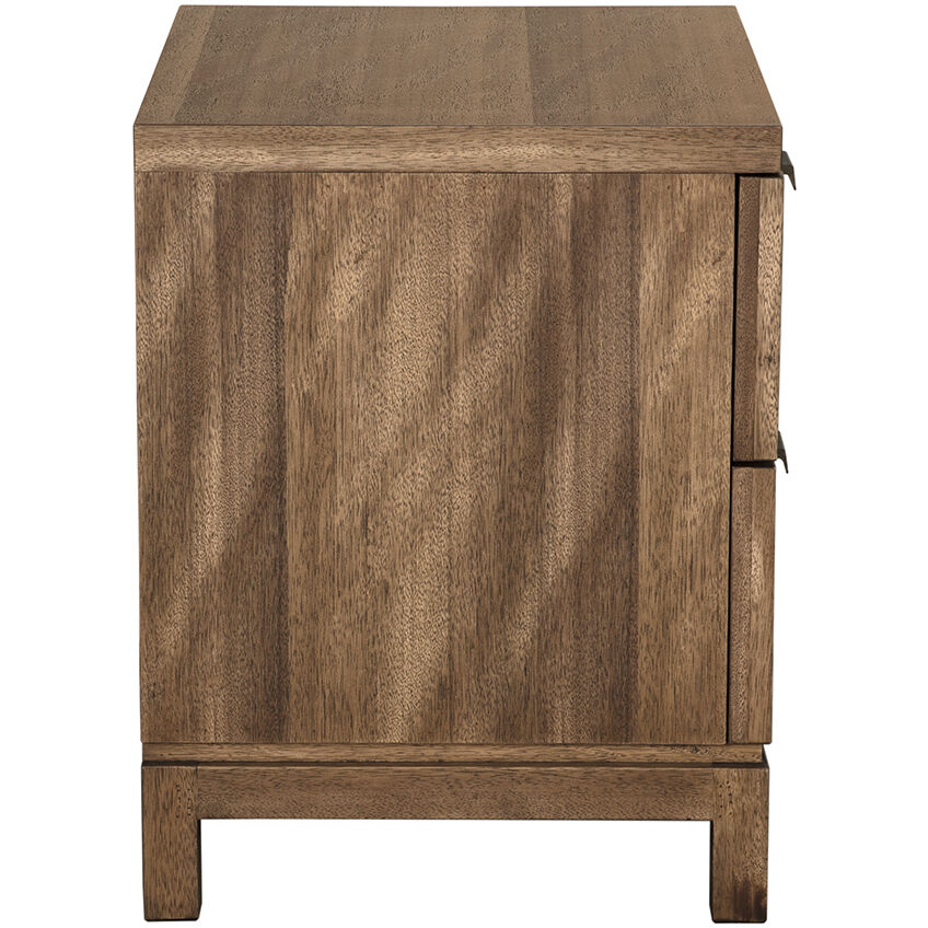 Musashi Dark Walnut Dresser, 2 Drawer