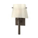 Beacon Hall 1 Light 8.6 inch Bronze ADA Sconce Wall Light in Ivory Art