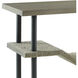 Riverview 54 X 16 inch Graywash with Natural and Black Console Table