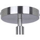 Benson 3 Light 16 inch Brushed Nickel Semi-Flush Mount Ceiling Light
