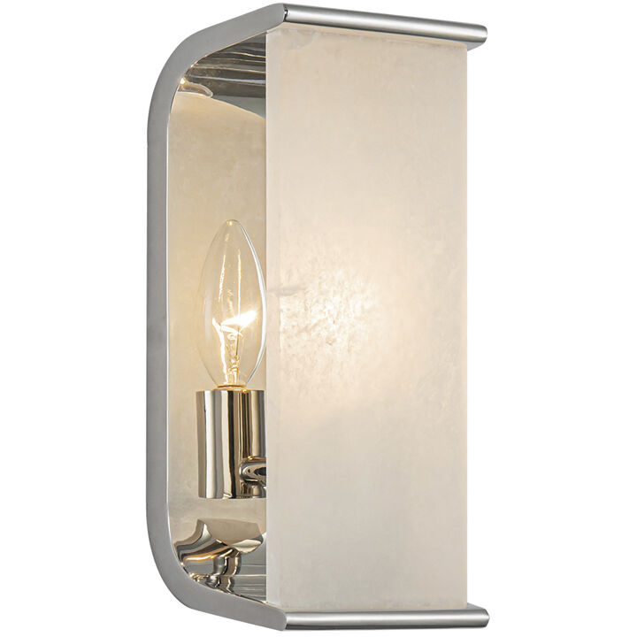 Abbott Wall/Vanity Light Wall Light in Polished Nickel