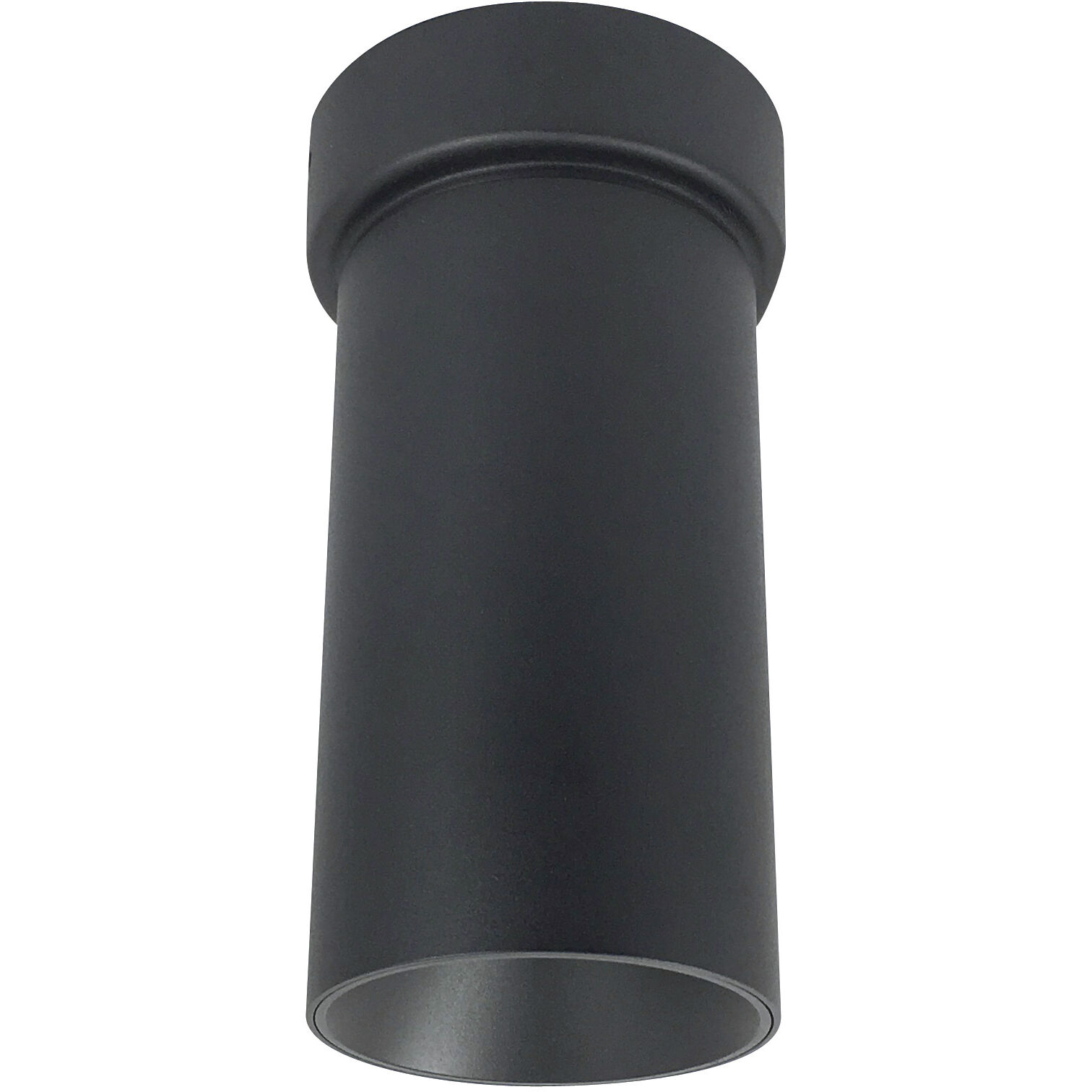 iLENE Surface Mount Mini Cylinder Ceiling Light in 1500, Black, 2700K