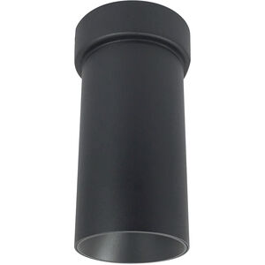 iLENE Surface Mount Mini Cylinder Ceiling Light in 1500, Black, 4000K