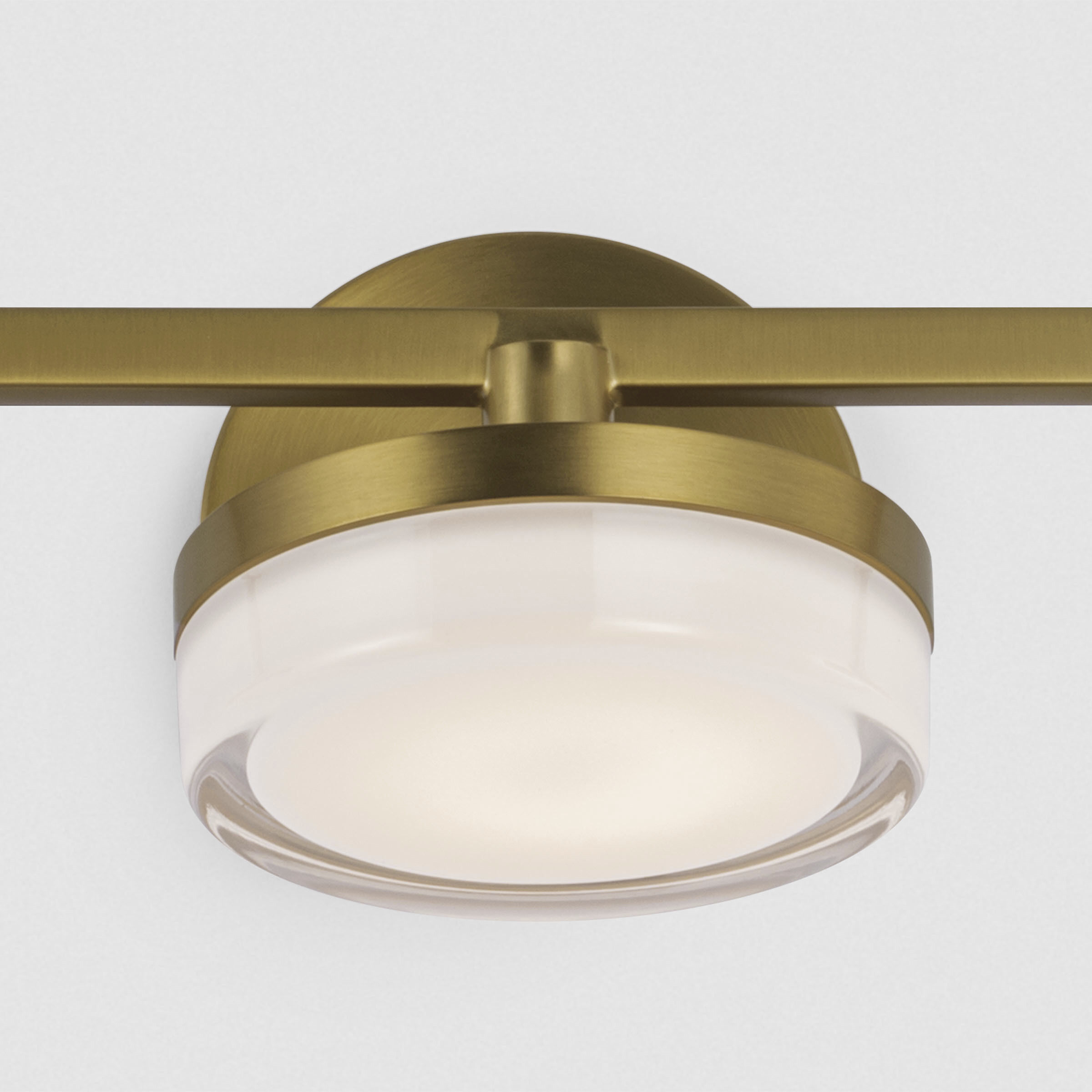 Sean Lavin Khan LED 24 inch Burnished Brass Bath Vanity Wall Light