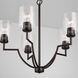 Carter 5 Light 26 inch Bronze Chandelier Ceiling Light