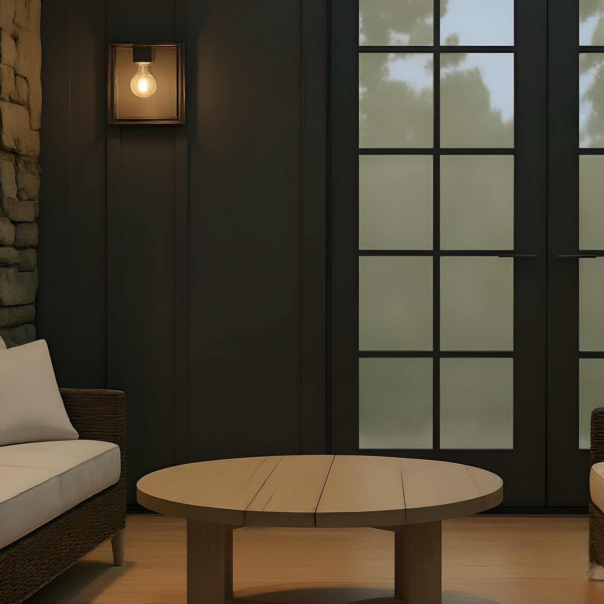 Audley 1 Light 10 inch Antique Bronze Outdoor Wall Lantern in Clear Glass, Small