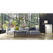 Neutra 7 Light 56 inch Matte Black and Foundry Brass Linear Chandelier Ceiling Light in Matte Black and Factory Bronze