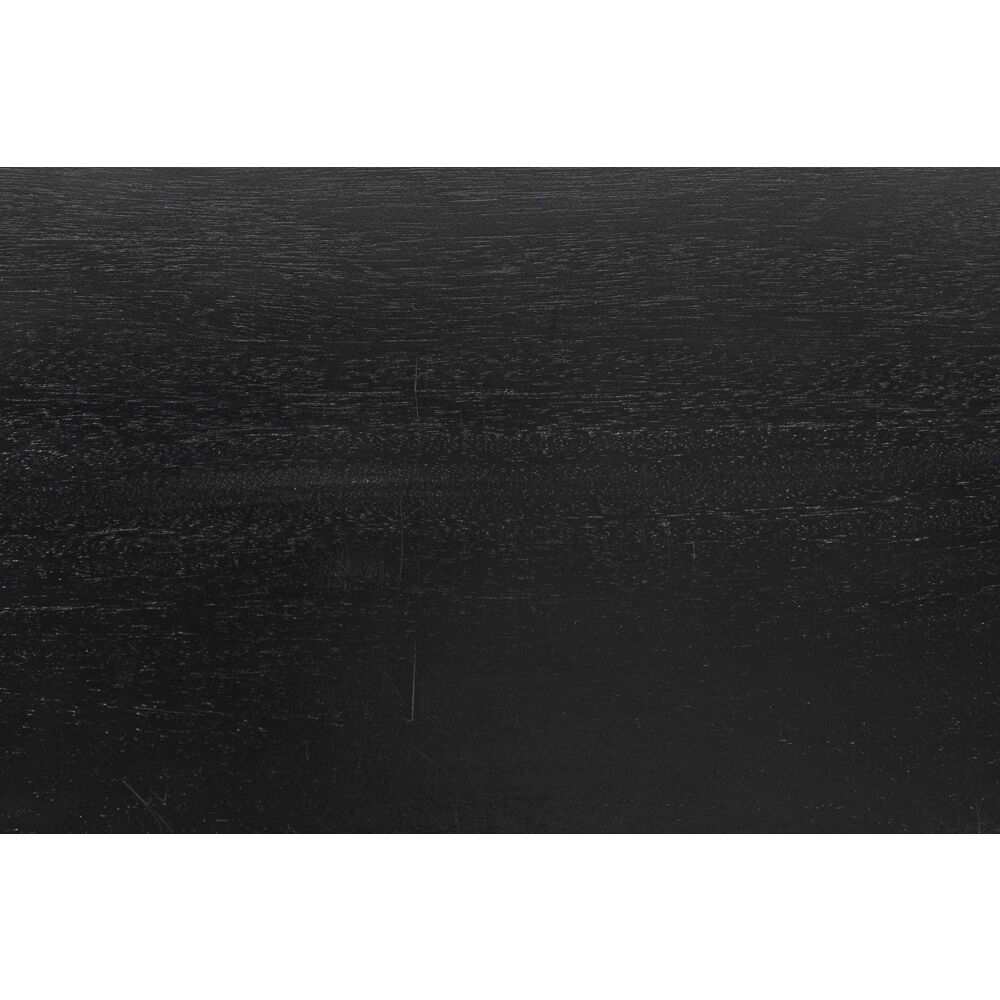 Bachelor Hand Rubbed Black Bed, Eastern King