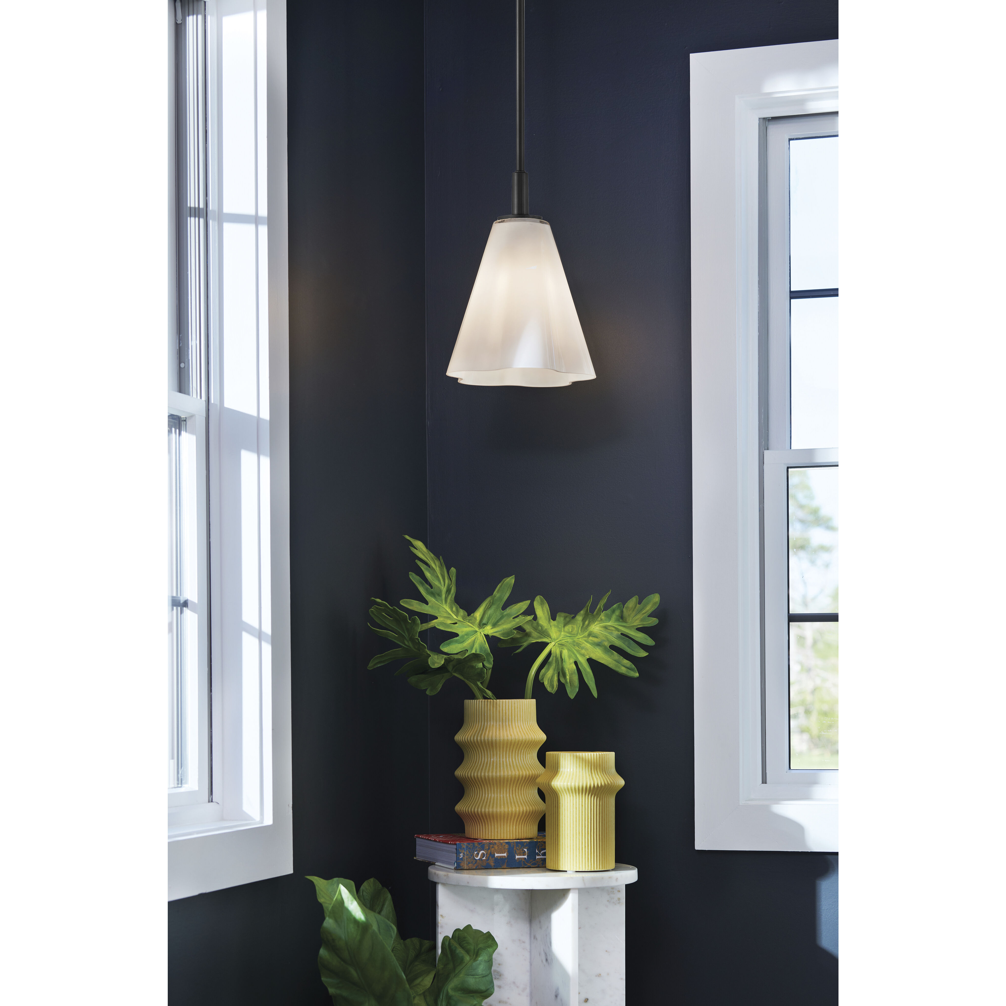 Honey 1 Light 11 inch Black Pendant Ceiling Light
