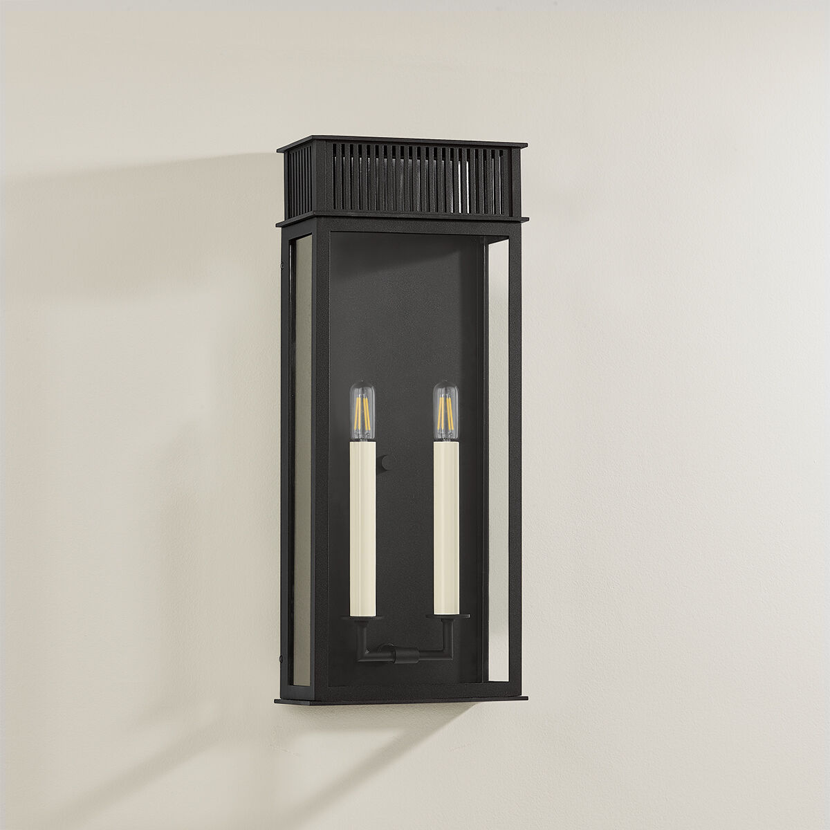 Gridley 2 Light 9.25 inch Textured Black Wall Sconce Wall Light