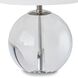 Sphere 15.5 inch 40.00 watt Clear Mini Lamp Portable Light