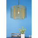 Deleon 1 Light 18.5 inch Brass Pendant Ceiling Light