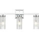 Iversen 3 Light 21 inch Polished Chrome Vanity Light Wall Light
