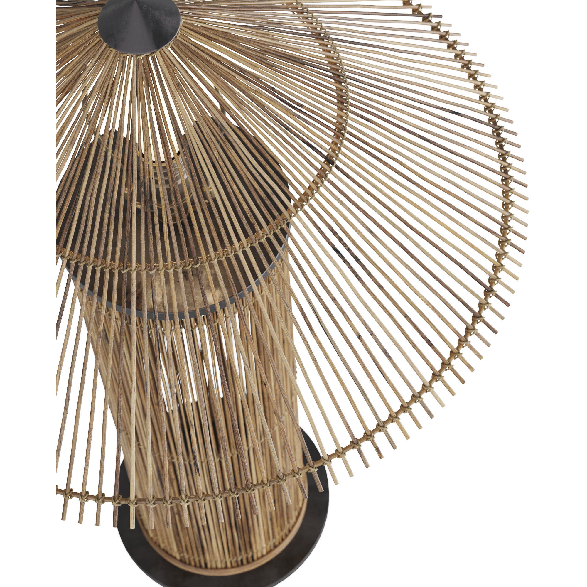 Belize 28 inch 60.00 watt Natural Lamp Portable Light