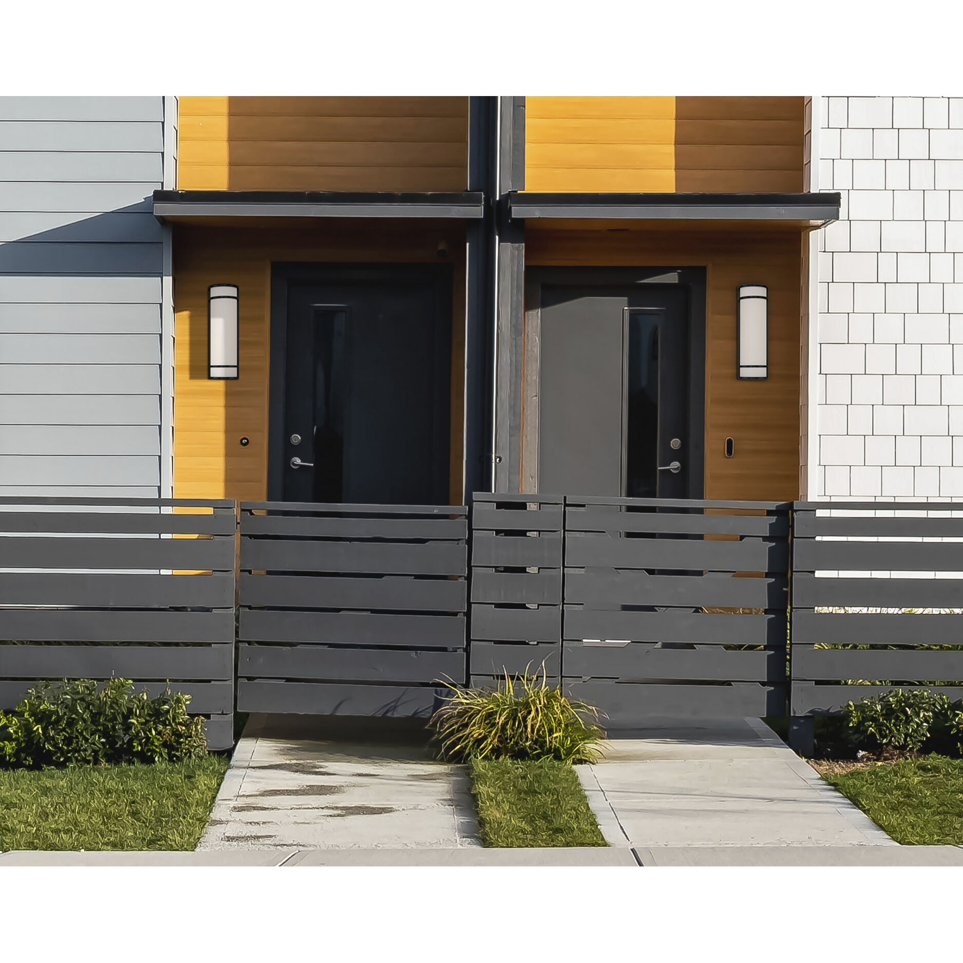 Cove 1 Light 18 inch Black Outdoor Wall Sconce