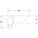 Hardy Island 12v 4.00 watt Matte Bronze Landscape Spot Light
