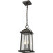 Millworks 2 Light 7.75 inch Oil Rubbed Bronze Outdoor Chain Mount Ceiling Fixture