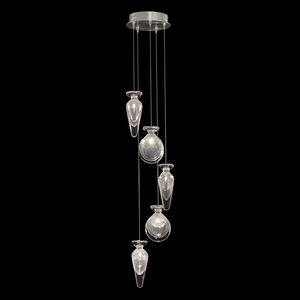Essence 5 Light 11.5 inch Silver Pendant Ceiling Light