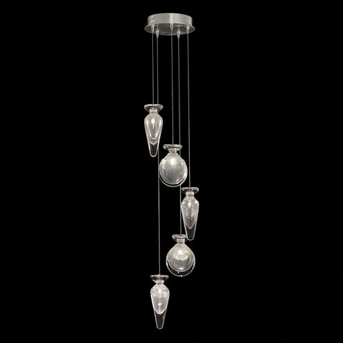 Essence 5 Light 11.5 inch Silver Pendant Ceiling Light