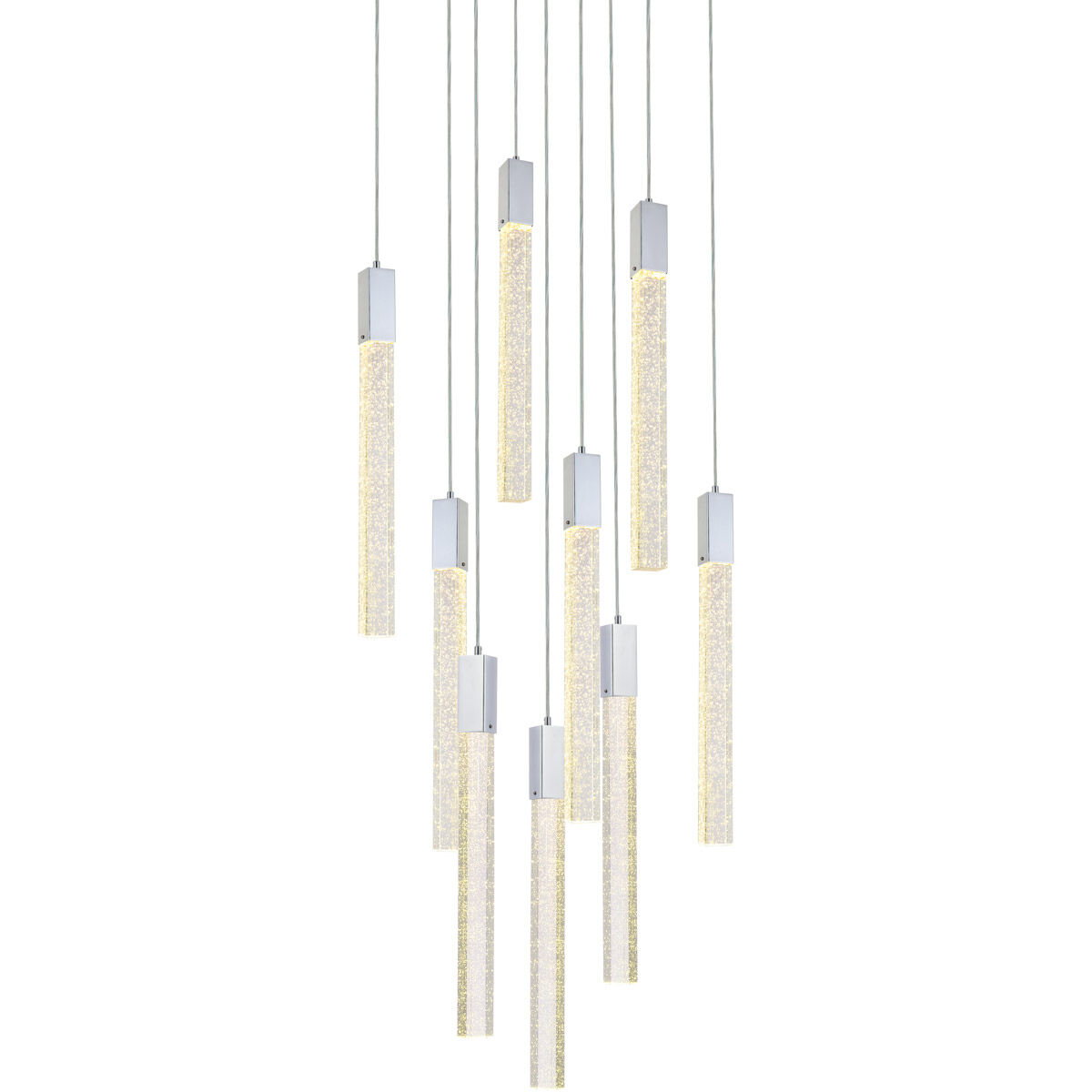 Weston 9 Light 20 inch Chrome Pendant Ceiling Light