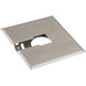 Alpha Trak Brushed Nickel Track Flush Mount Canopy Kit Ceiling Light