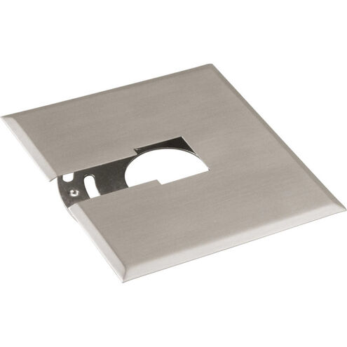 Alpha Trak Brushed Nickel Track Flush Mount Canopy Kit Ceiling Light