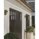 Maritime 1 Light 8.5 inch Antique Brass Outdoor Wall Sconce