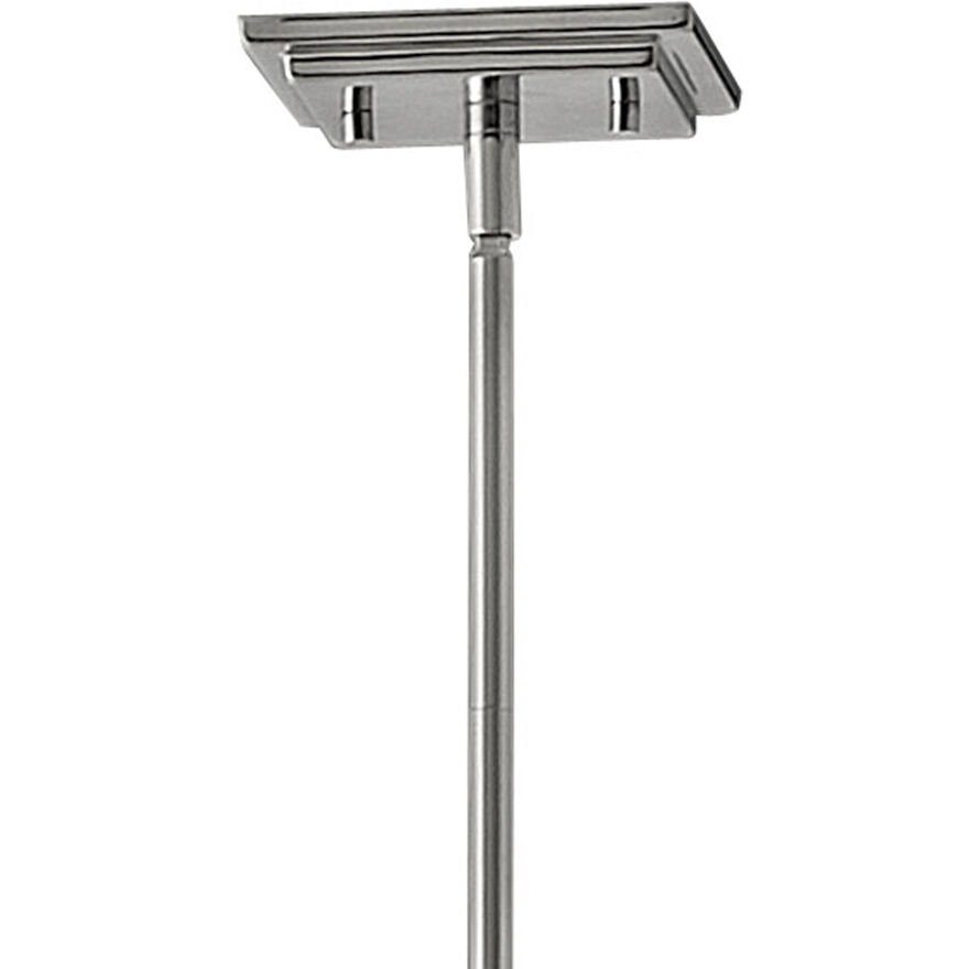 Lisa McDennon Aros 24 Light 20 inch Black with Polished Nickel Indoor Chandelier Ceiling Light in Black/Polished Nickel